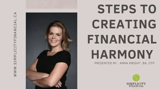 Steps to Creating Financial Harmony