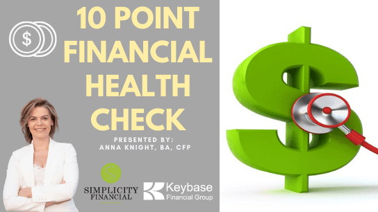 10 Point Financial Health Check