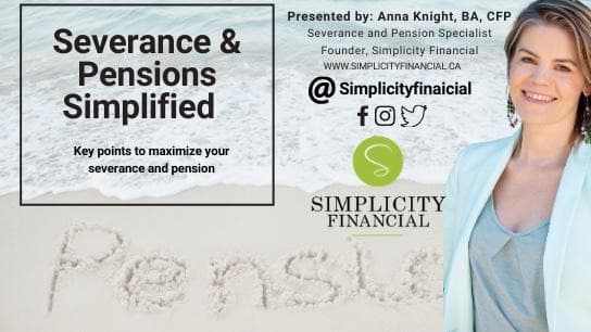 Severance and Pension Simplified